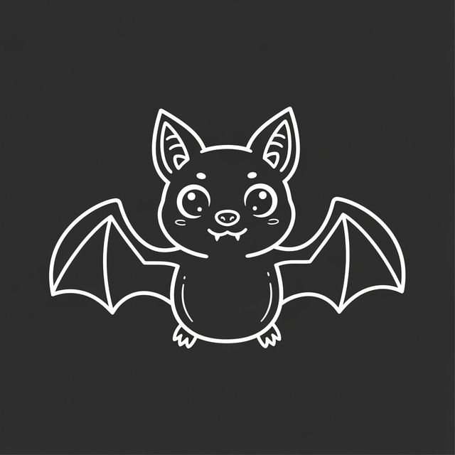 Easy Bat Drawing Gallery gallery