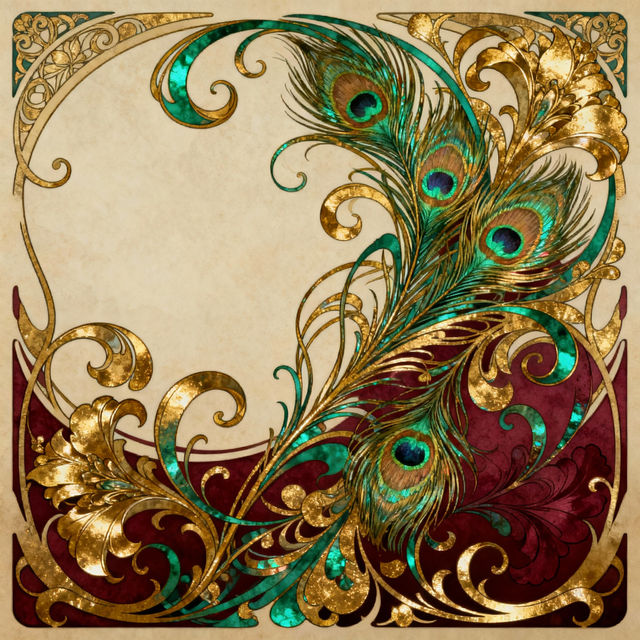 Art Nouveau Patterns - AI Generated gallery