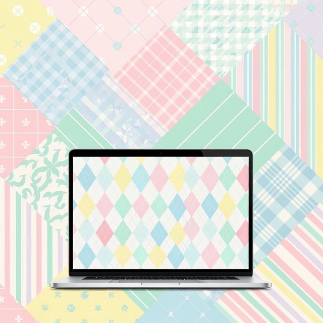 Elevate Your Screen with Preppy Wallpaper for Laptops gallery