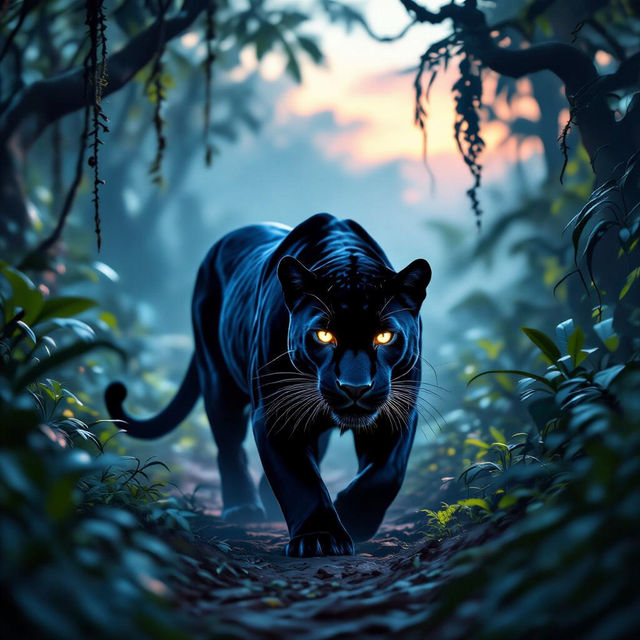 Panthers Wallpaper - AI Generated gallery