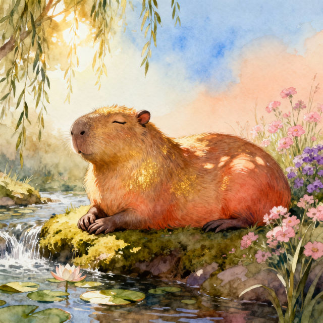 Drawing Capybara Art gallery