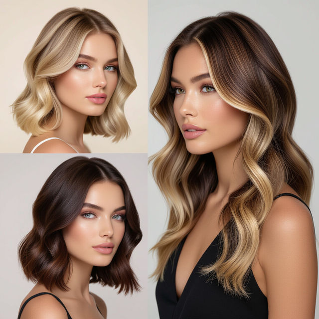 Pictures of Highlighted Hair gallery