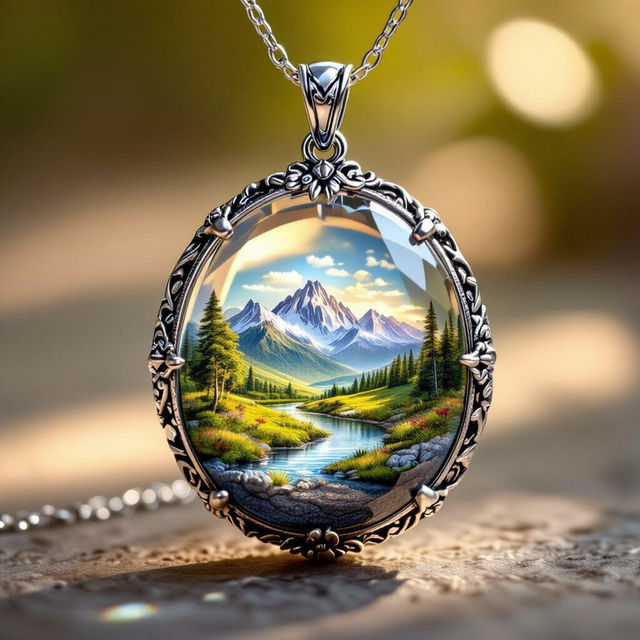 Picture Pendants - AI Generated Jewelry gallery