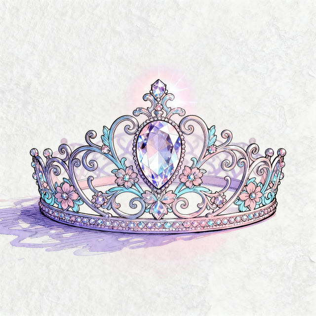 Princess Crown Drawings - Create Yours with AI gallery