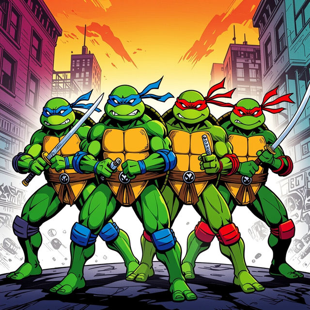 Ninja Turtle Art gallery