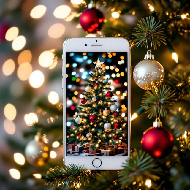 Create Stunning Christmas Phone Wallpaper gallery