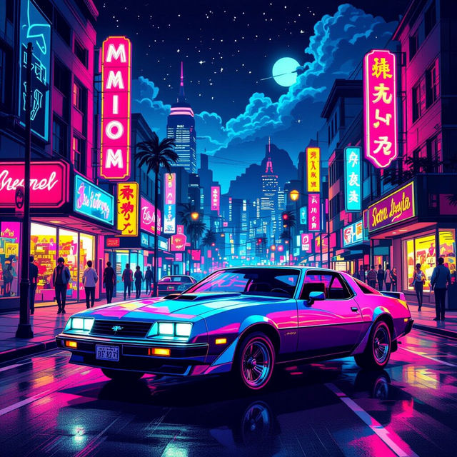 Create Stunning Retro Art with AI gallery