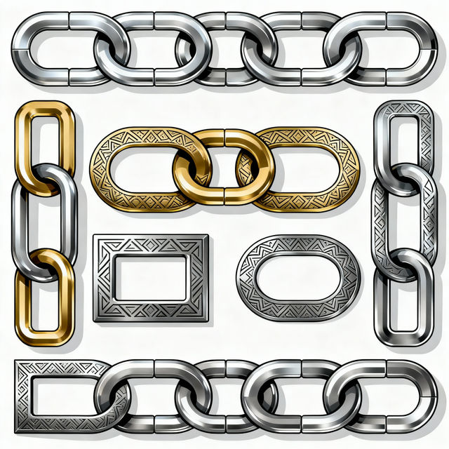 Chain Clip Art - Made With AI gallery