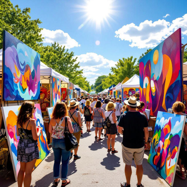 Columbus Art Festival Art gallery