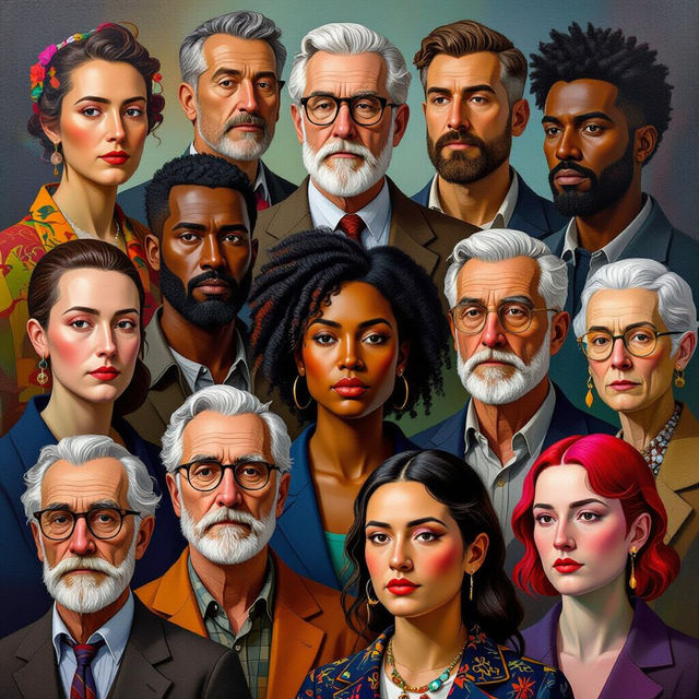 Human Drawings - AI Generated gallery