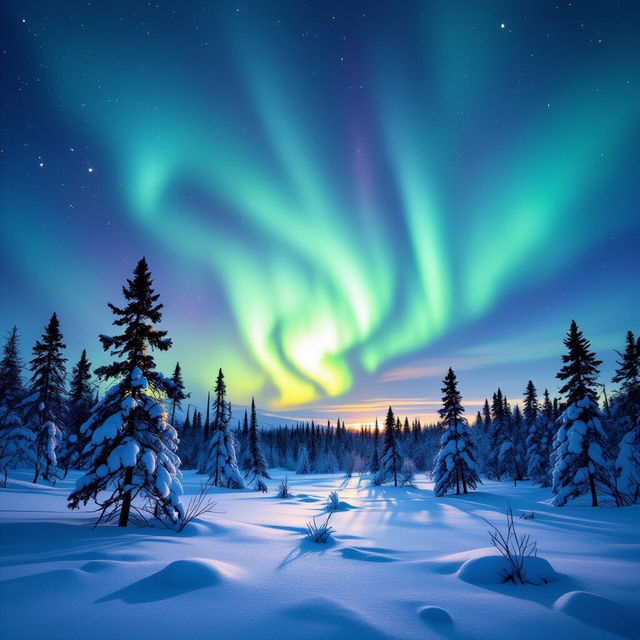 Northern Lights Images - Made With AI gallery
