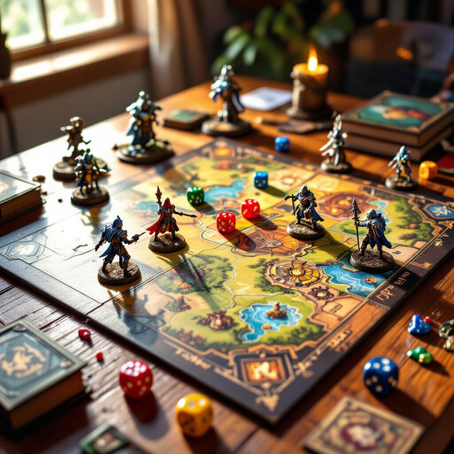 Board Games Wallpapers - Made With AI gallery