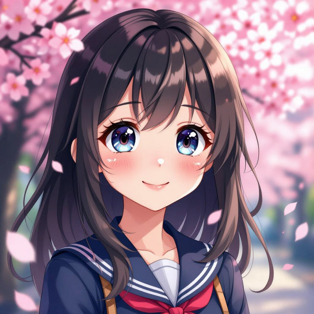 Cute Anime Girl Drawings - Made With AI gallery