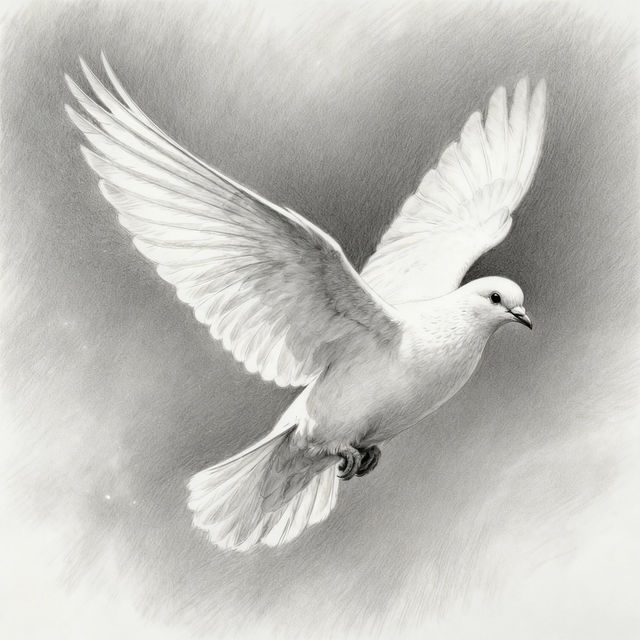 Drawing Of A Dove gallery