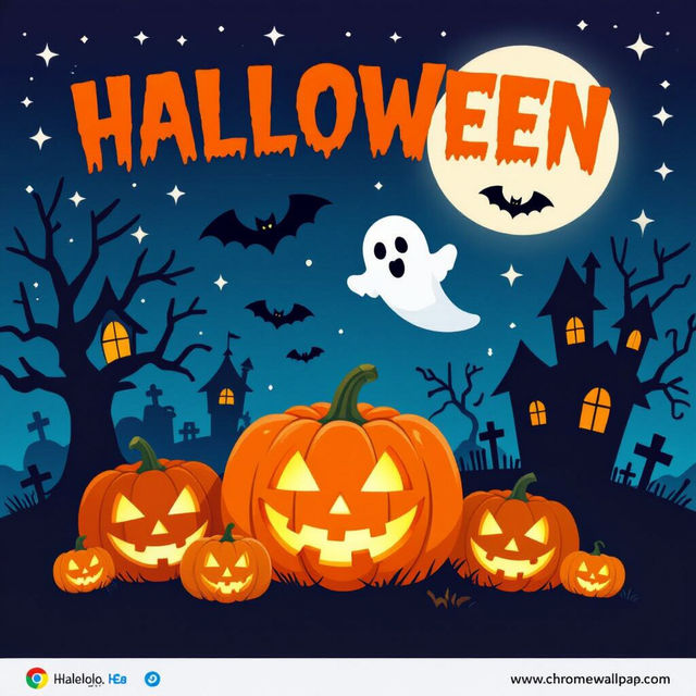 Halloween Chromebook Wallpaper gallery