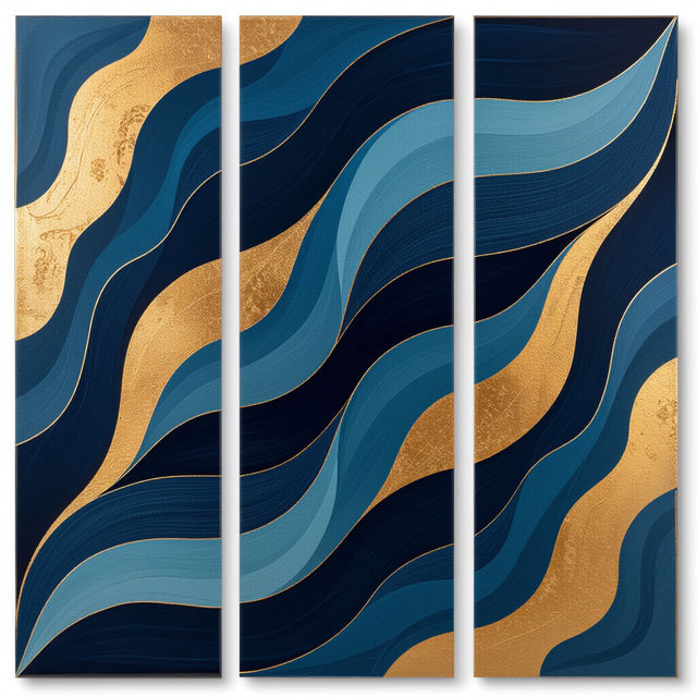 Multi Piece Wall Art - AI Generated gallery