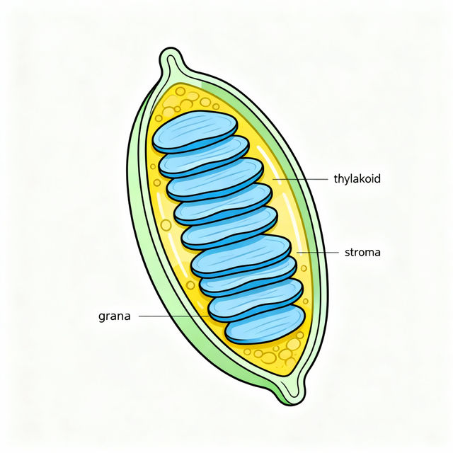 Chloroplast Drawings - Made With AI gallery