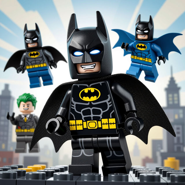 The Art of the Brick DC Comics gallery