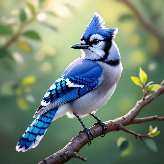 Female Blue Jay Images - Created with AI gallery