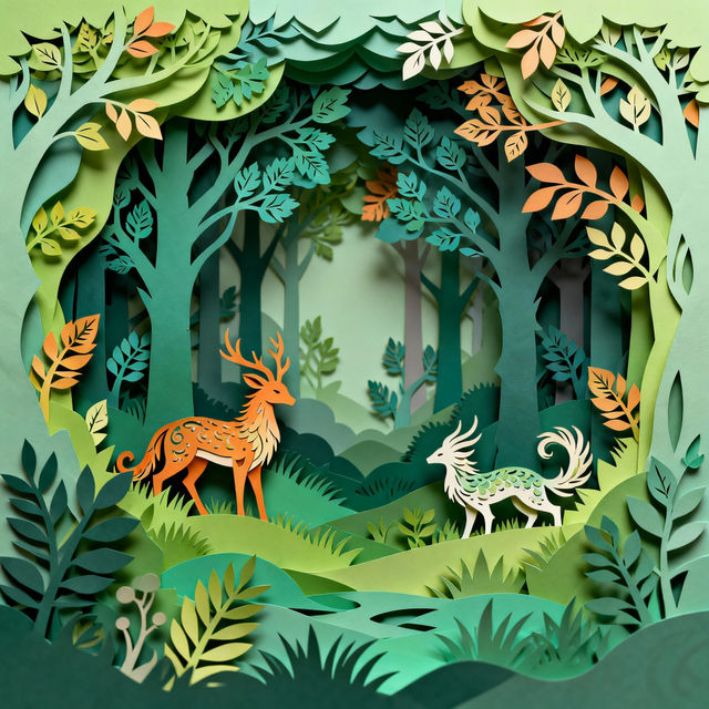 Cut Drawings - AI Generated Art gallery