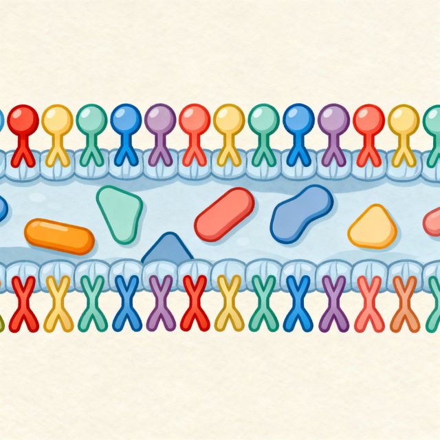 Cell Membrane Easy Drawing gallery