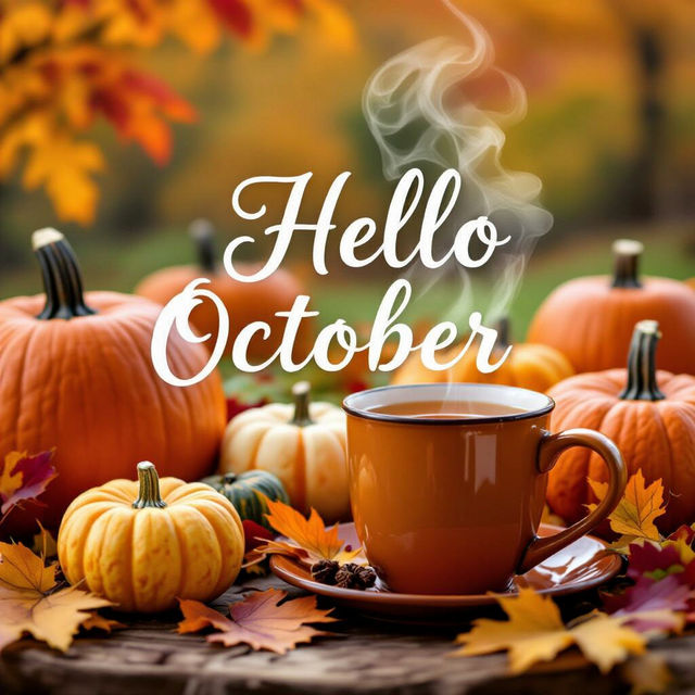 Hello October Images With Quotes gallery
