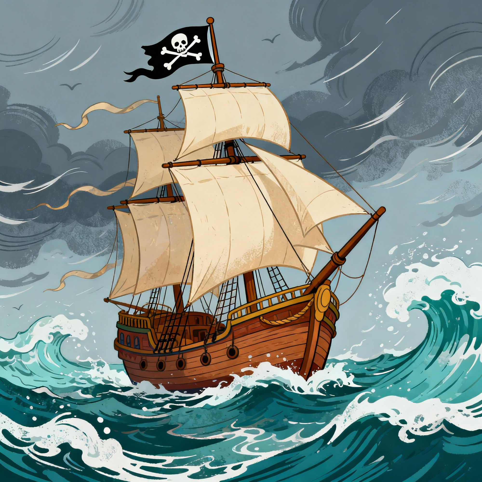 Pirate Clip Art - Create Your Own With AI