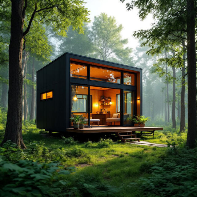 Tiny House Images - AI Generated gallery