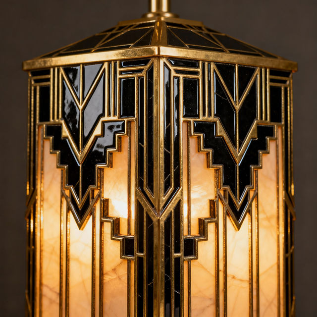 Art Deco Lamp Shades - AI Generated Designs gallery