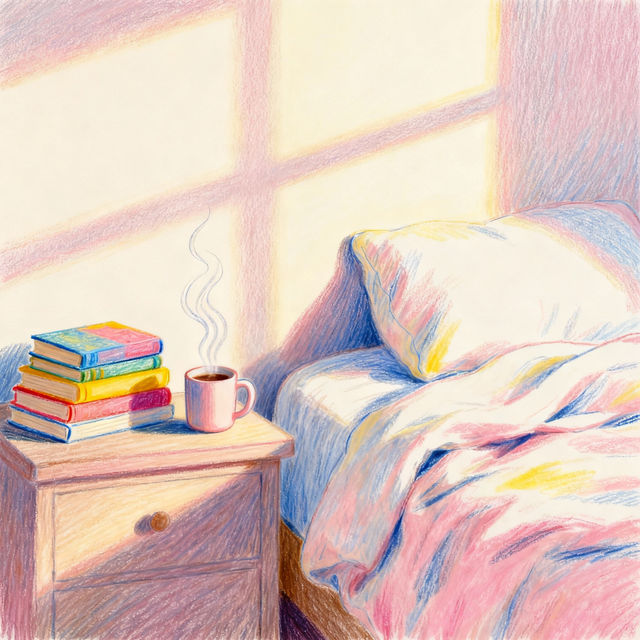 Drawing Of Bed - AI Art gallery