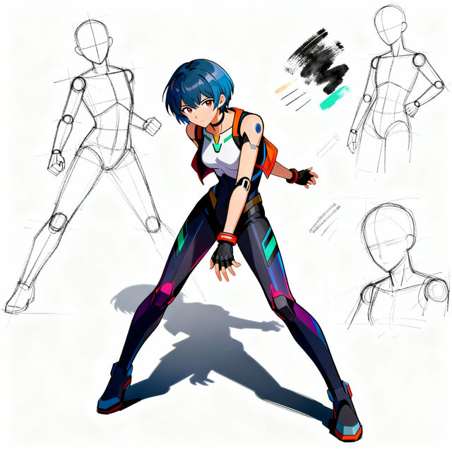 Sketch Anime Bases gallery