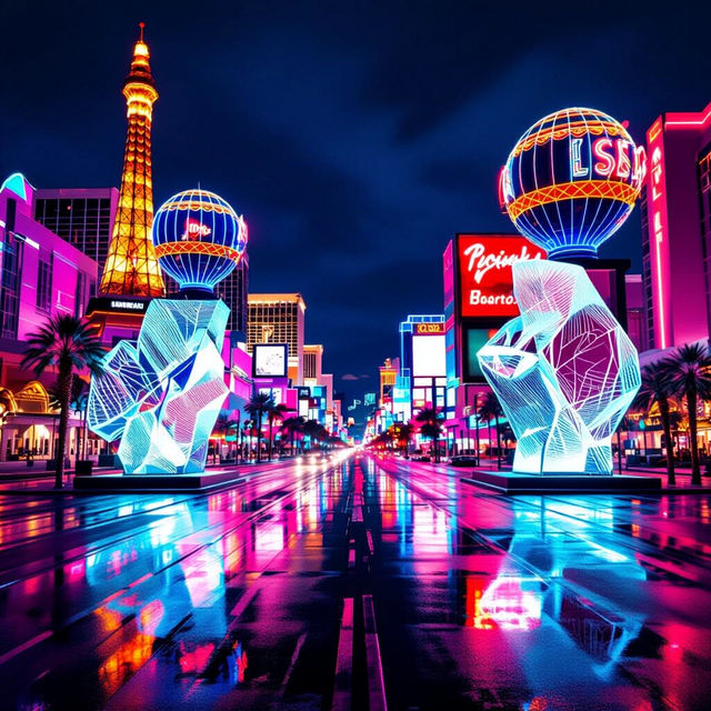 Las Vegas Art Galleries - AI Generated gallery