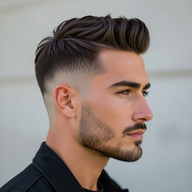 Low Taper Fade Images gallery