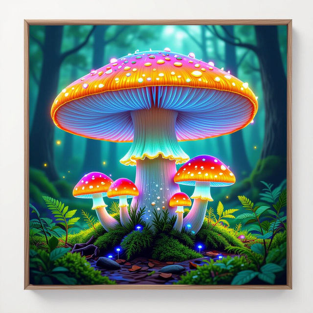 Discover Stunning AI-Generated Mushroom Art gallery