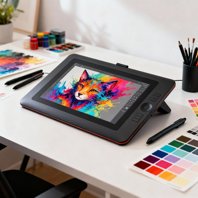 Drawing Tablet with LCD Screen Art gallery