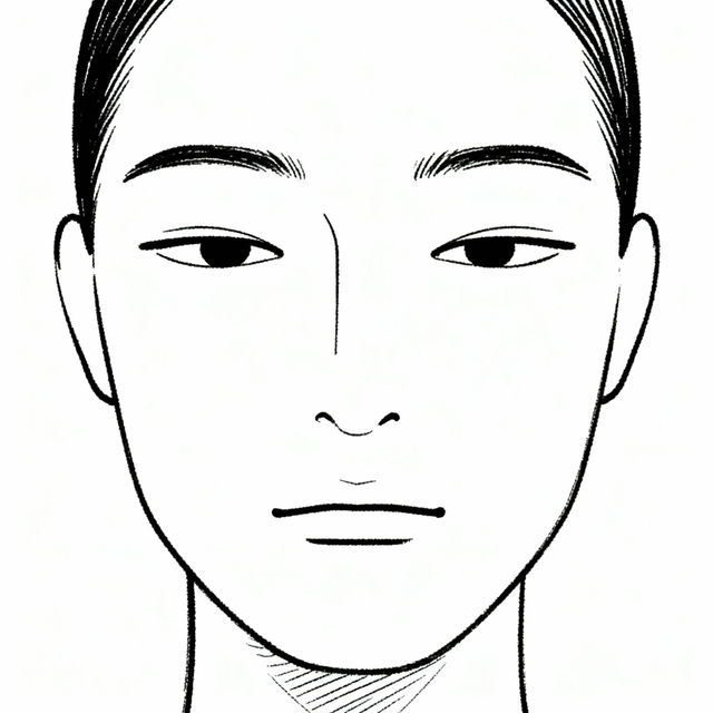 Basic Face Drawing - Made With AI gallery