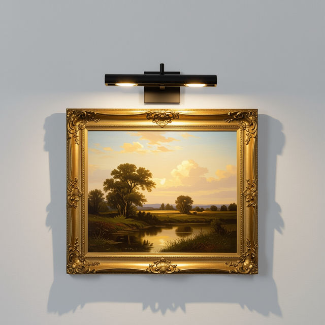 Black Picture Lights gallery