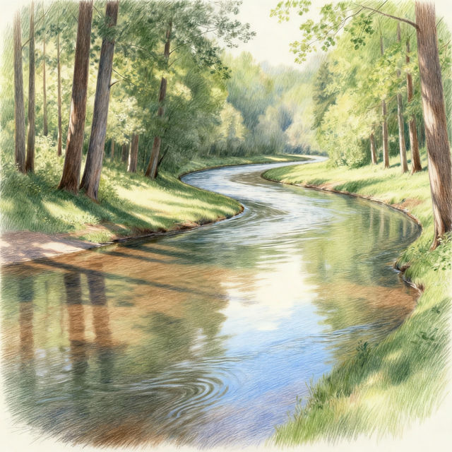 Drawing Nature - Made With AI gallery