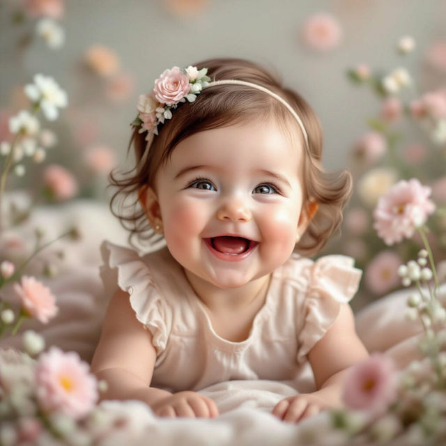 Baby Girl Pictures - Made With AI gallery
