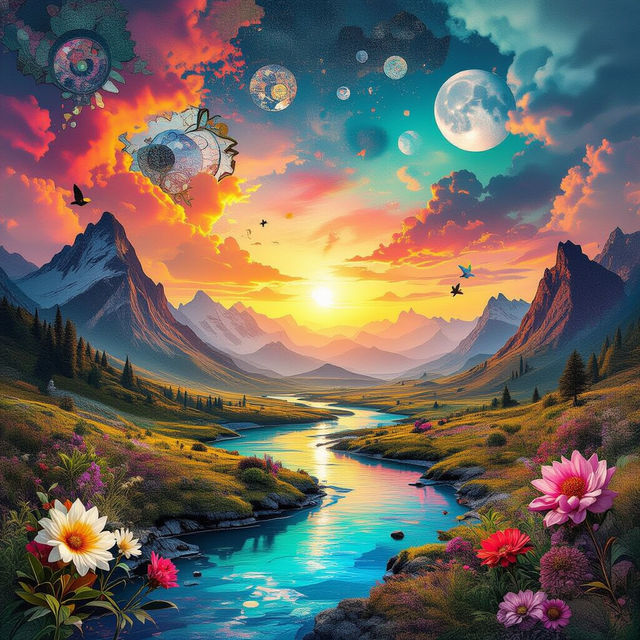 Mix Media Art - Created With AI gallery