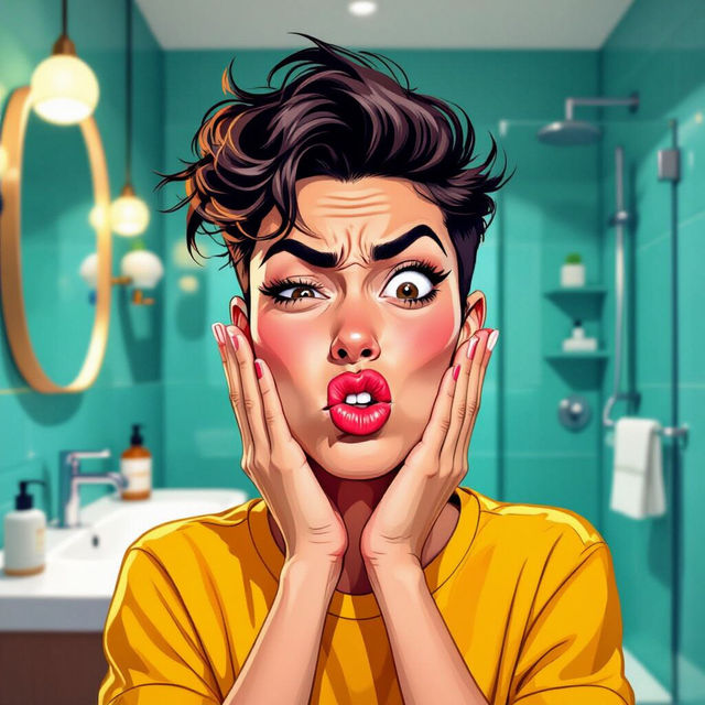 Stank Face Bathroom Art gallery