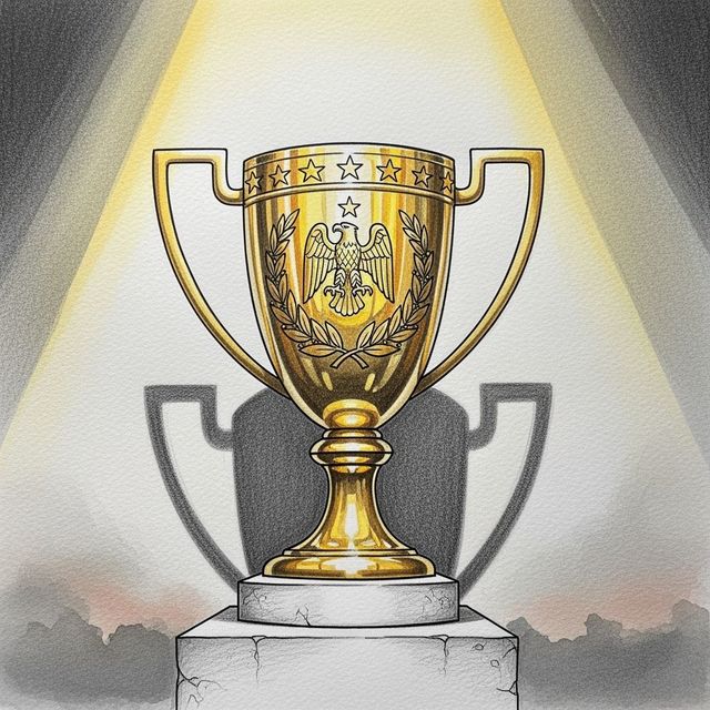 Stunning Trophy Drawings Created with AI gallery