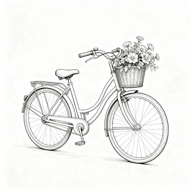 Easy Bike Drawings - Made With AI gallery