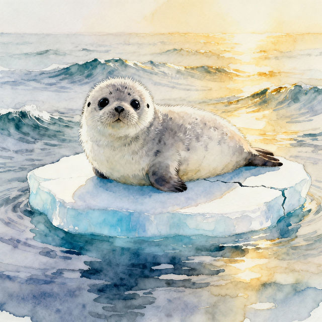 Seals Drawing - AI Art gallery