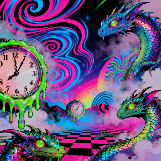 Creative Easy Trippy Drawings gallery