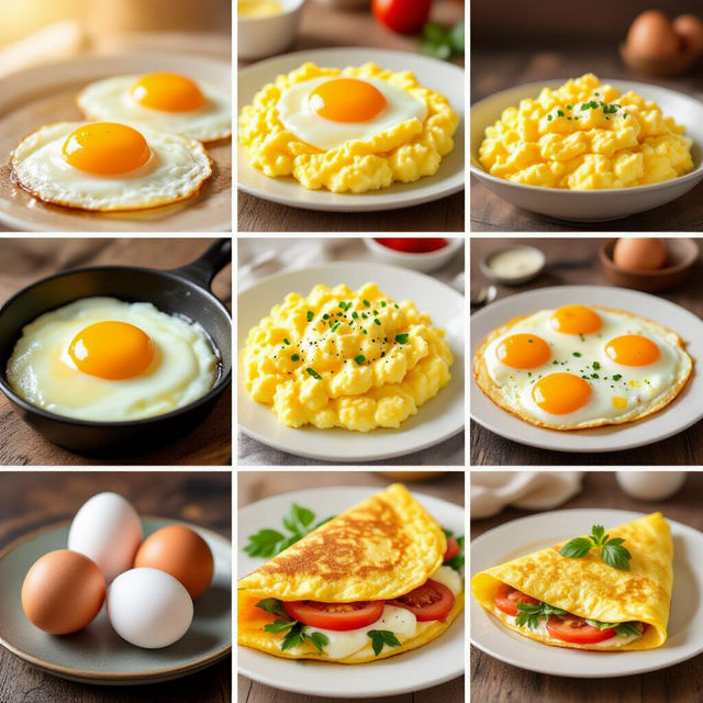 Types of Cooked Eggs gallery