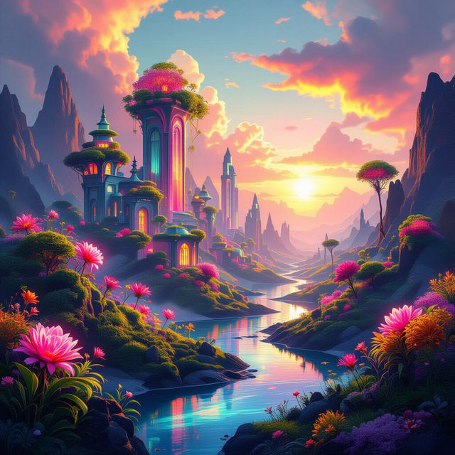 Rendered Art gallery