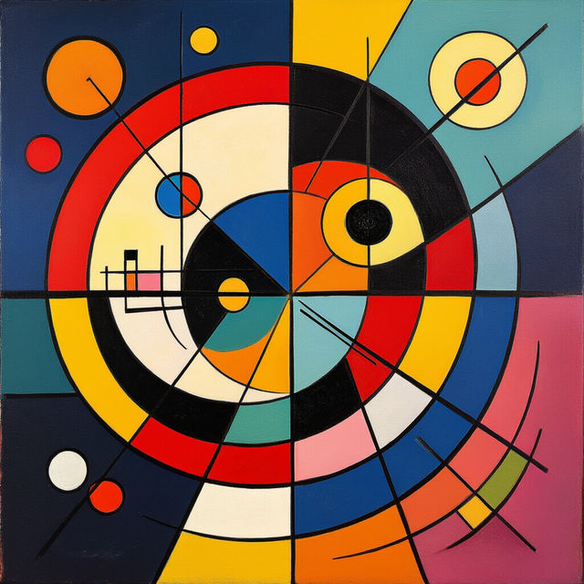 Kandinsky Abstract Art - AI Generated gallery