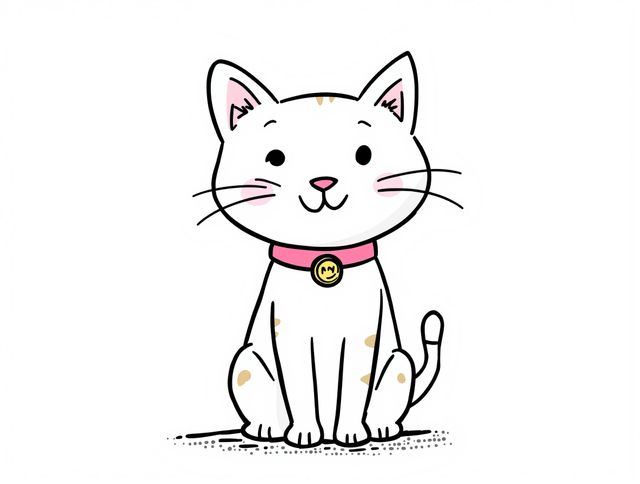 Easy Cat Drawing gallery