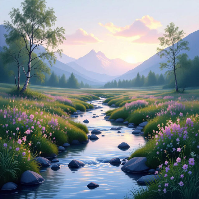 Calm Peaceful Images - AI Generated gallery